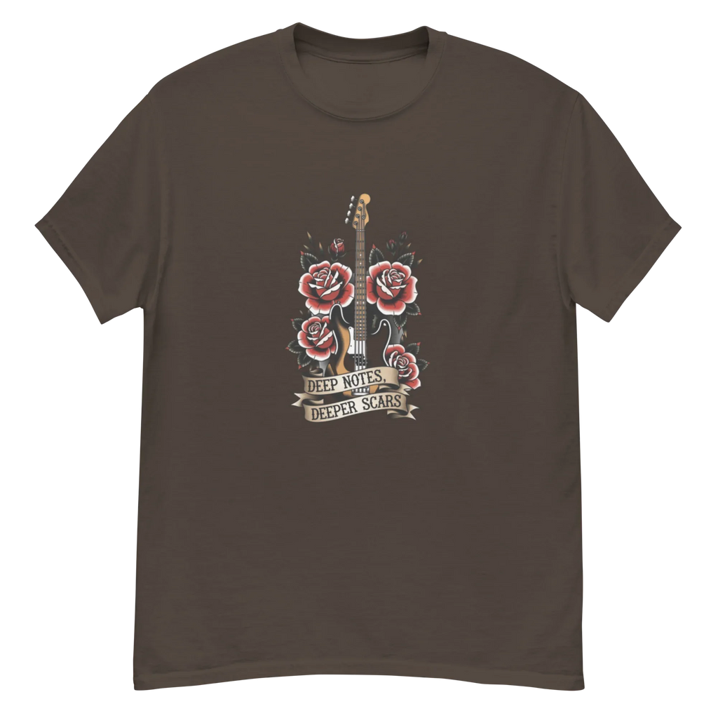DEEP NOTES DEEPER SCARS unisex t-shirt - - - Printoo Shop