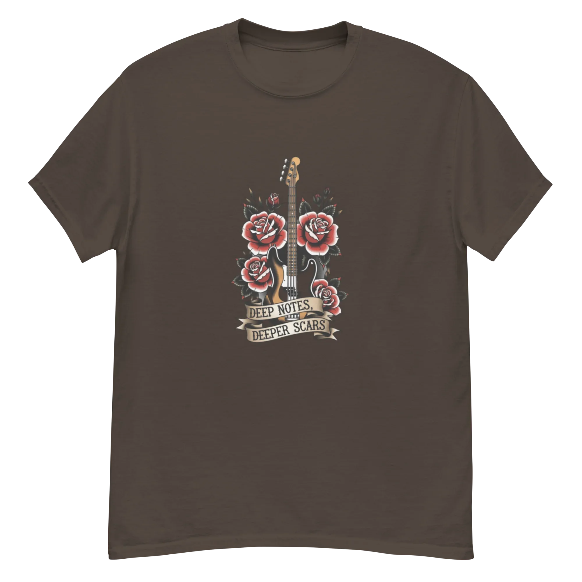 DEEP NOTES DEEPER SCARS unisex t-shirt - - - Printoo Shop