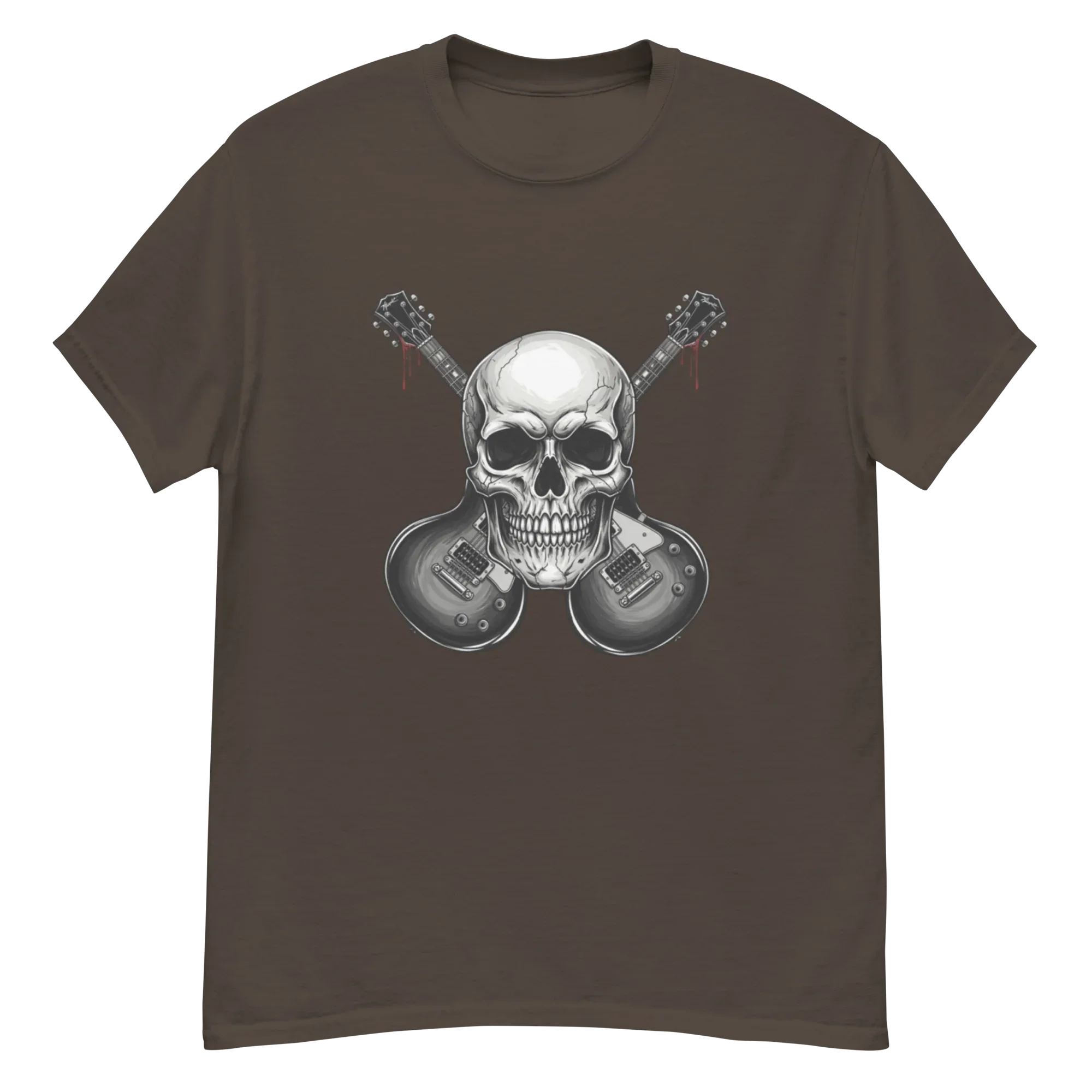 SKULL ROCK CROSS unisex t-shirt - - - Printoo Shop