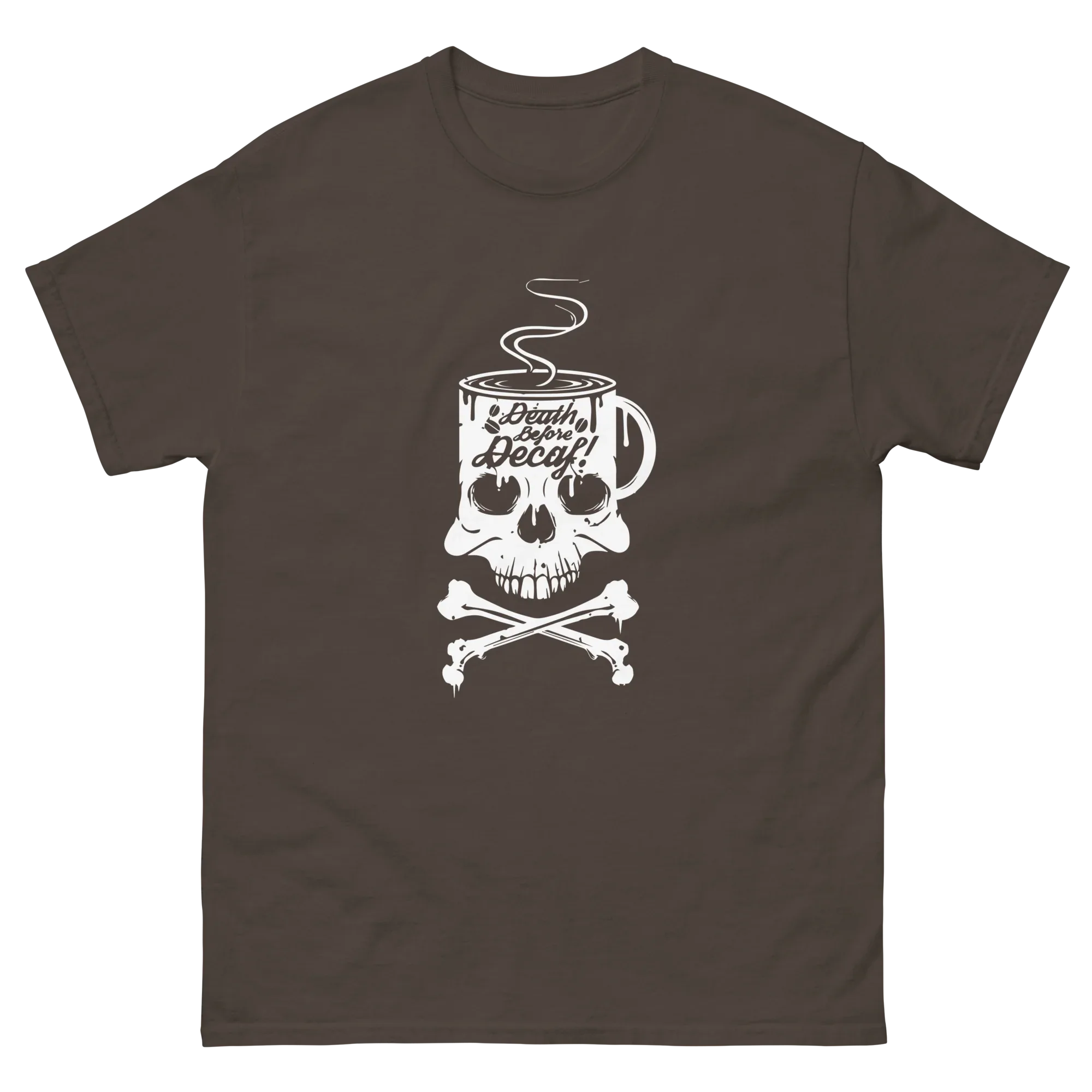 SHIRT FOR CAFFEINE ADDICTS unisex t-shirt - Printoo Shop - - t-shirt, unisex, Unisex Classic Tee | Gildan 5000