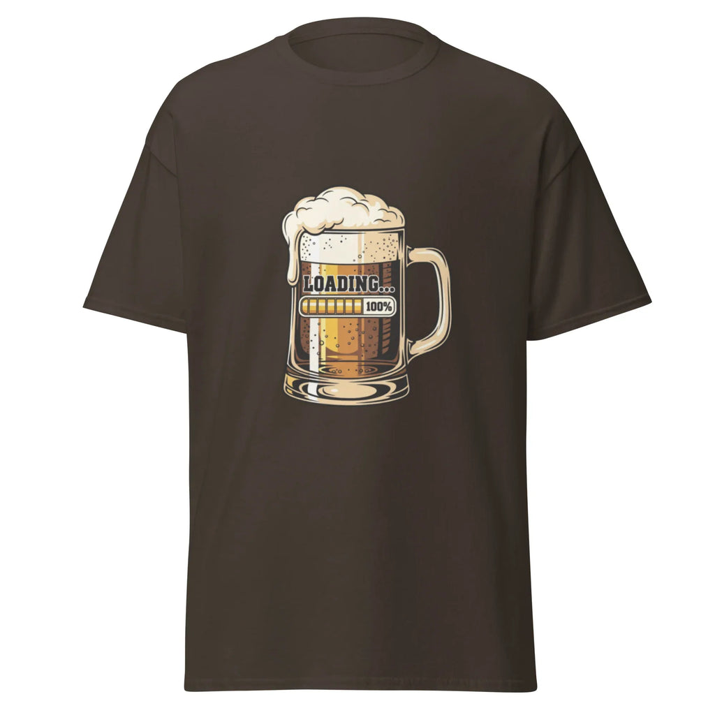 BEER LOADING unisex t-shirt - Printoo Shop - - beer, t-shirt, unisex, Unisex Classic Tee | Gildan 5000