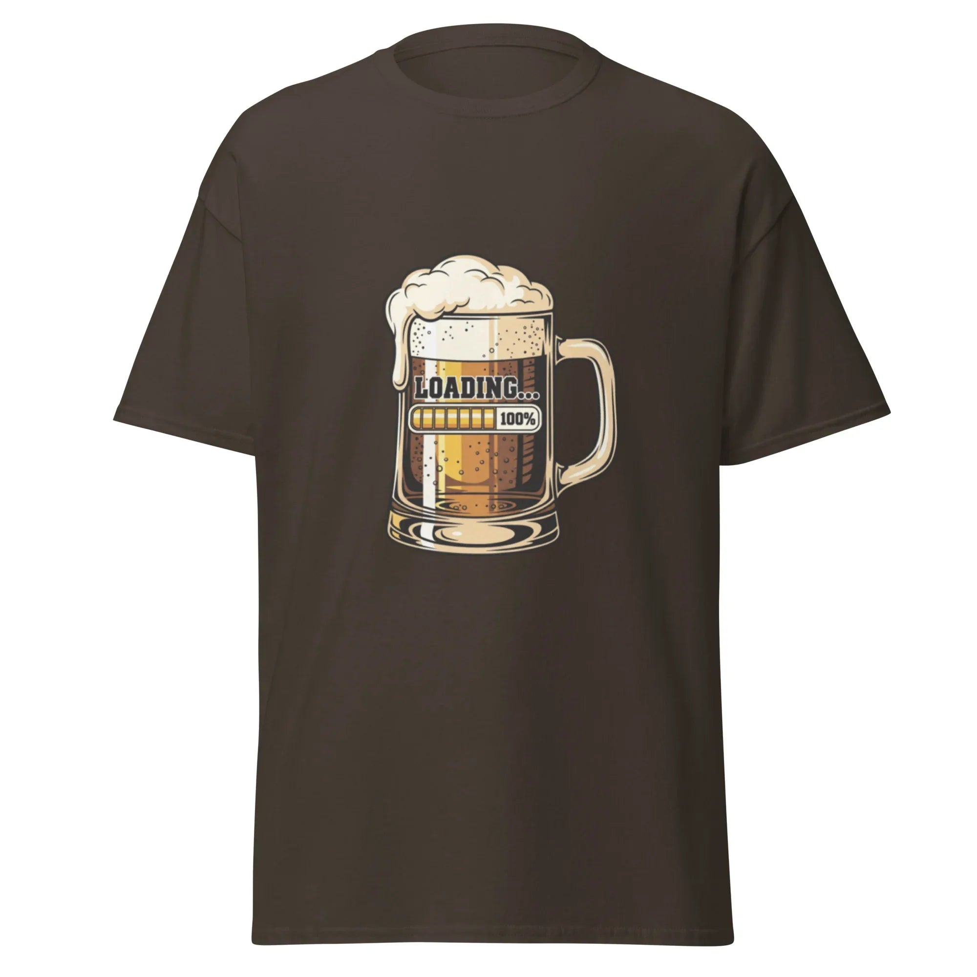 BEER LOADING unisex t-shirt - Printoo Shop - - beer, t-shirt, unisex, Unisex Classic Tee | Gildan 5000