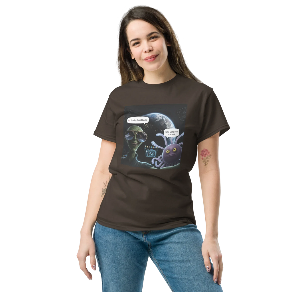 FINALLY FOUND EARTH unisex t-shirt - - - Printoo Shop