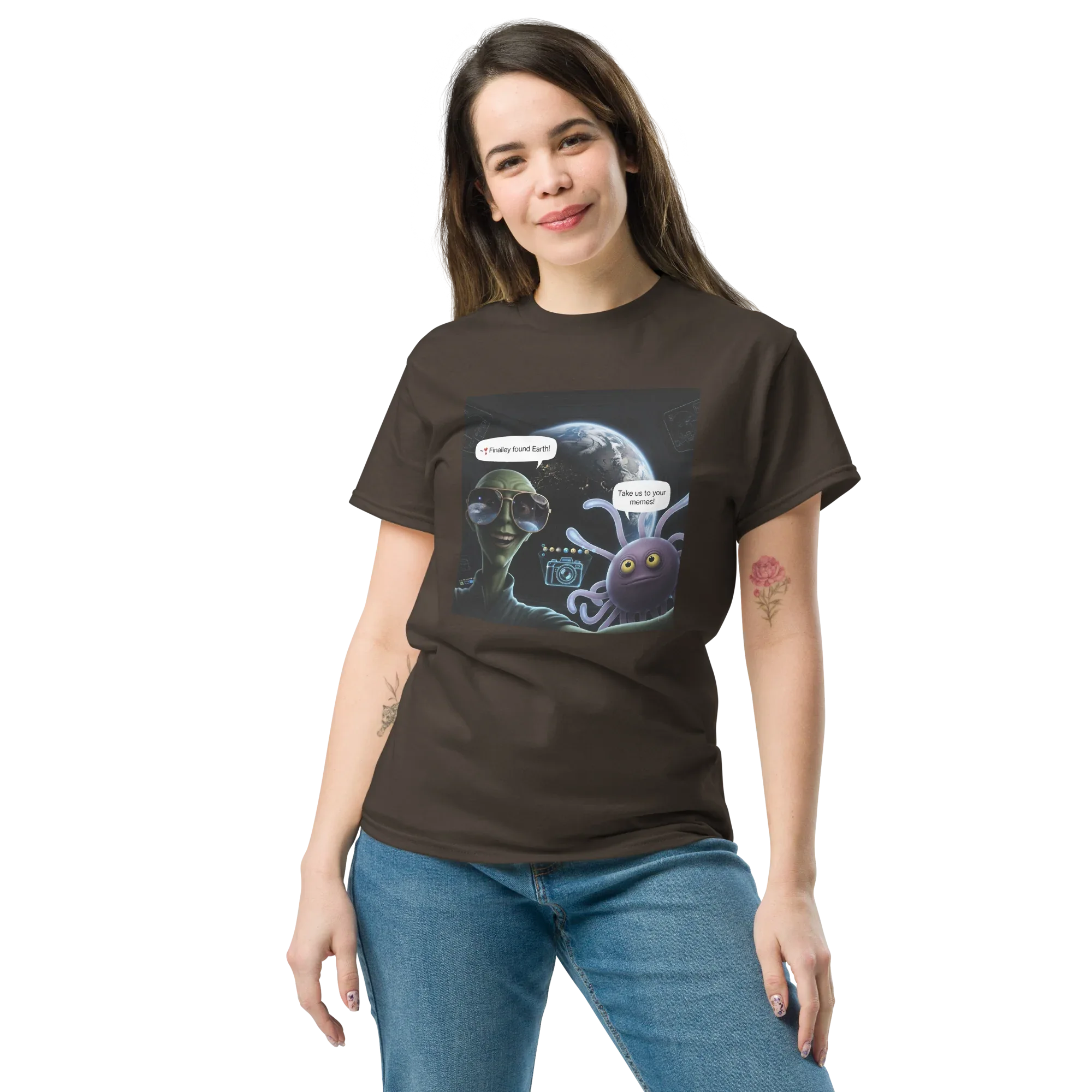 FINALLY FOUND EARTH unisex t-shirt - - - Printoo Shop