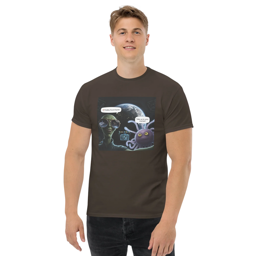FINALLY FOUND EARTH unisex t-shirt - - - Printoo Shop