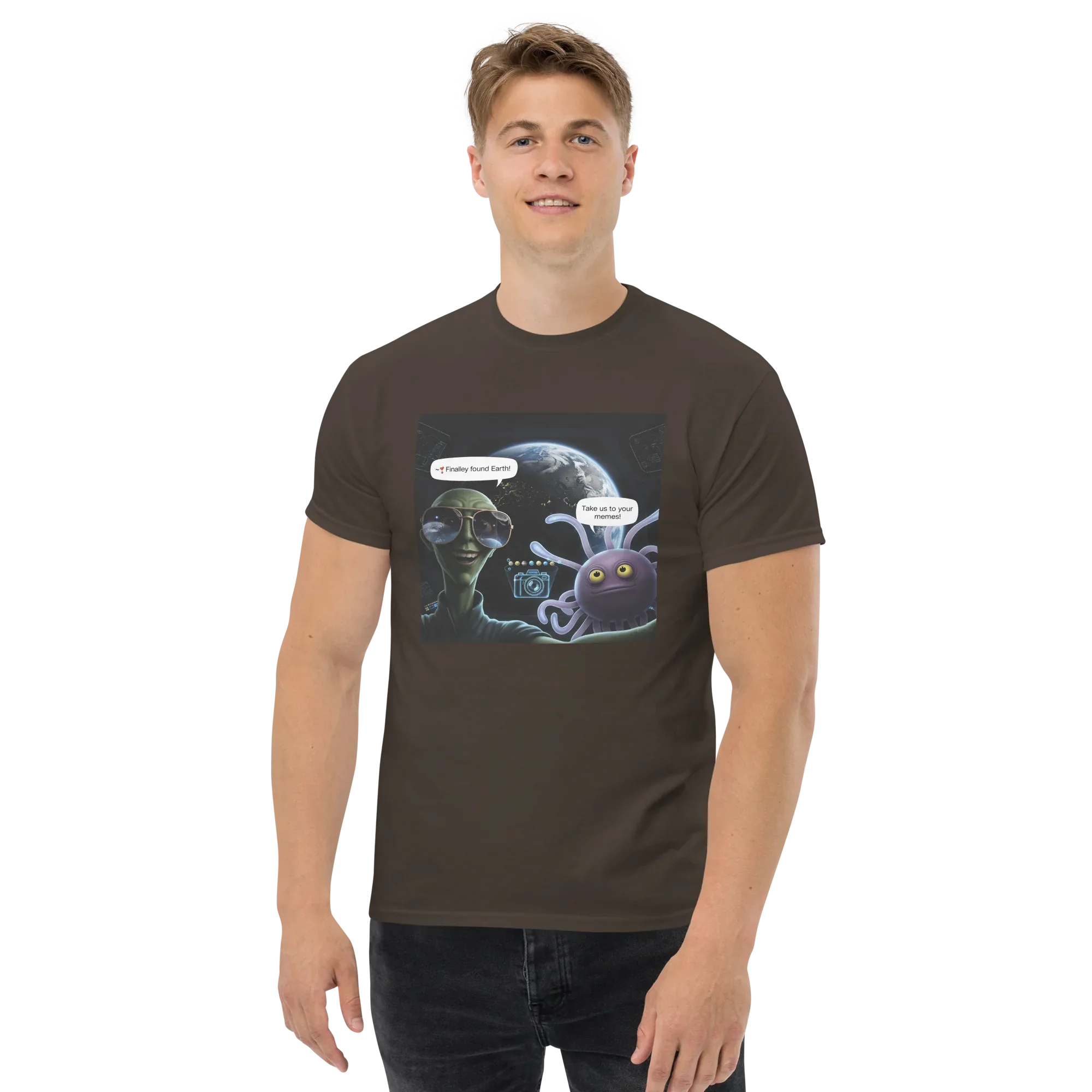 FINALLY FOUND EARTH unisex t-shirt - - - Printoo Shop