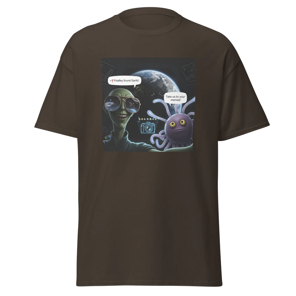 FINALLY FOUND EARTH unisex t-shirt - - - Printoo Shop