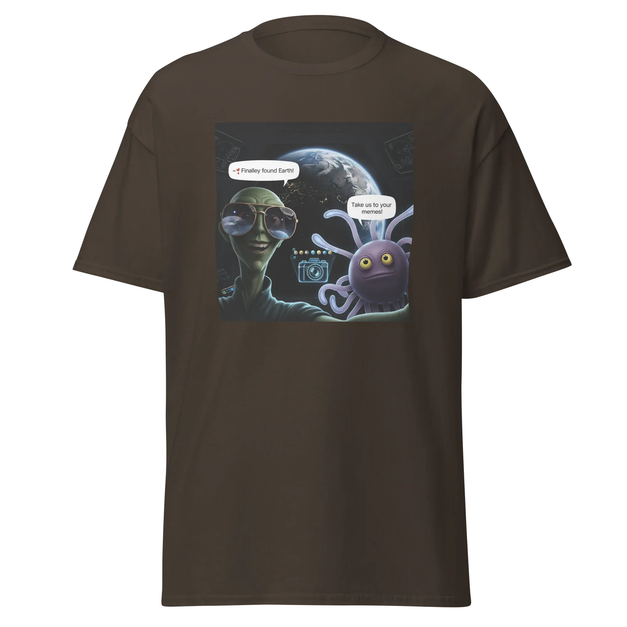 FINALLY FOUND EARTH unisex t-shirt - - - Printoo Shop