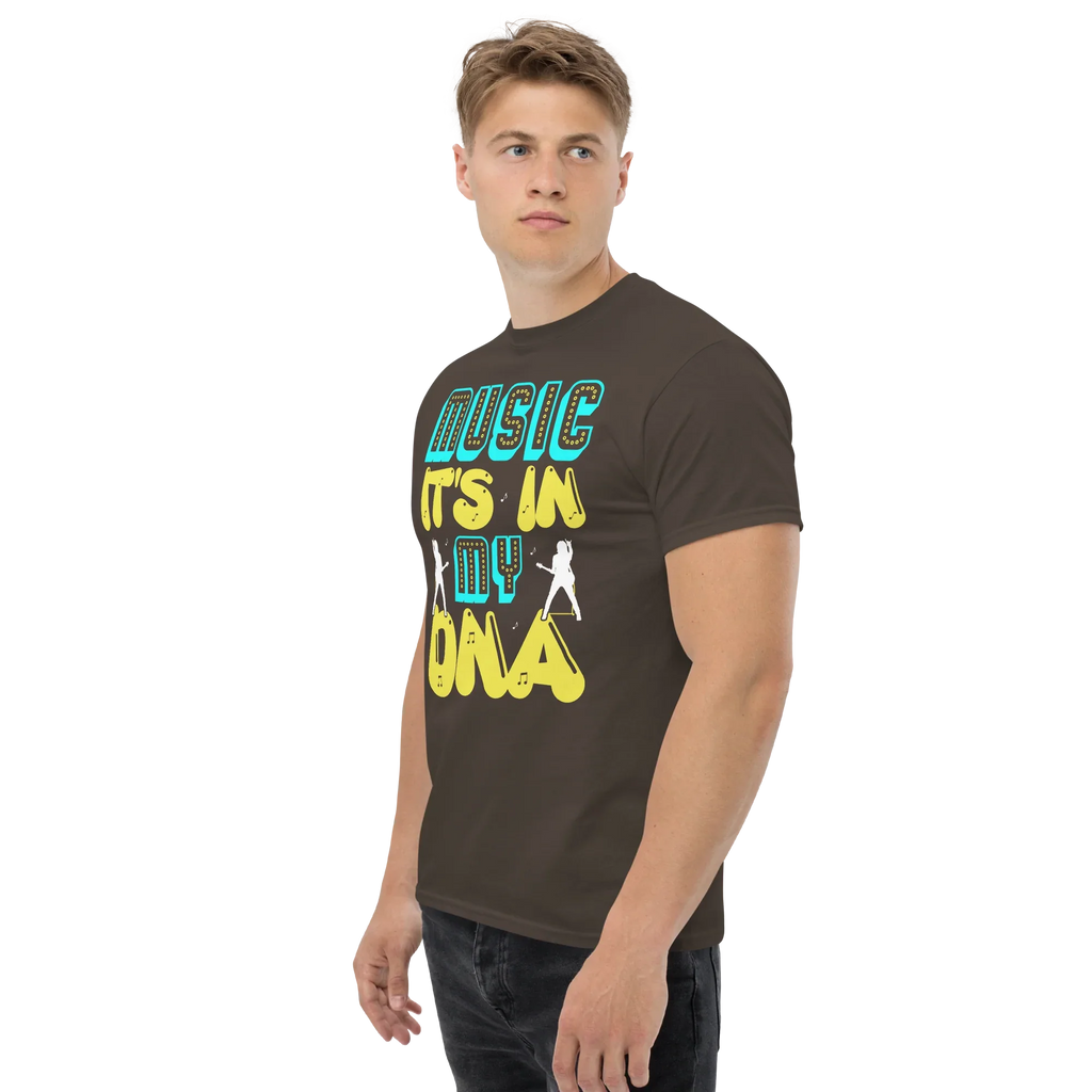 MUSIC IT'S IN MY DNA unisext-shirt - - Music t-shirts - Printoo Shop