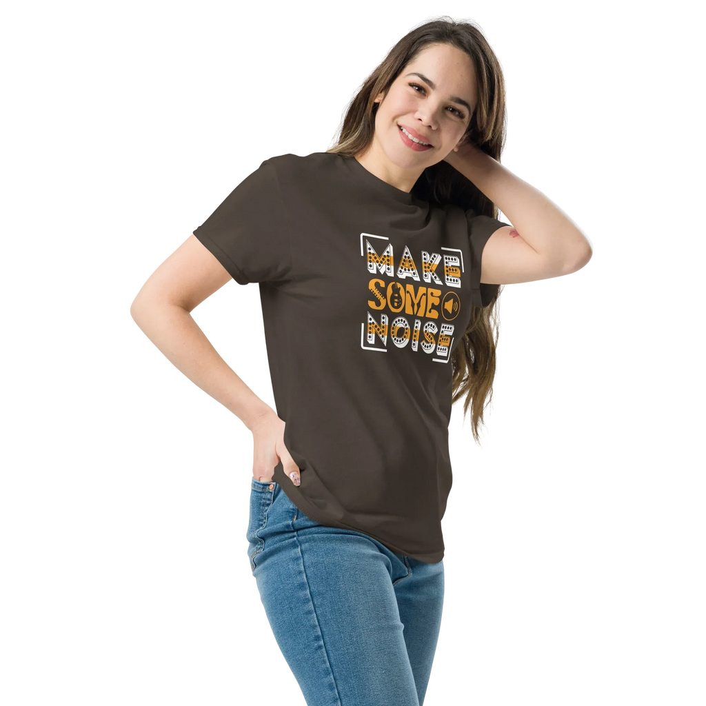 MAKE SOME NOISE unisex t-shirt - - Music t-shirts - Printoo Shop