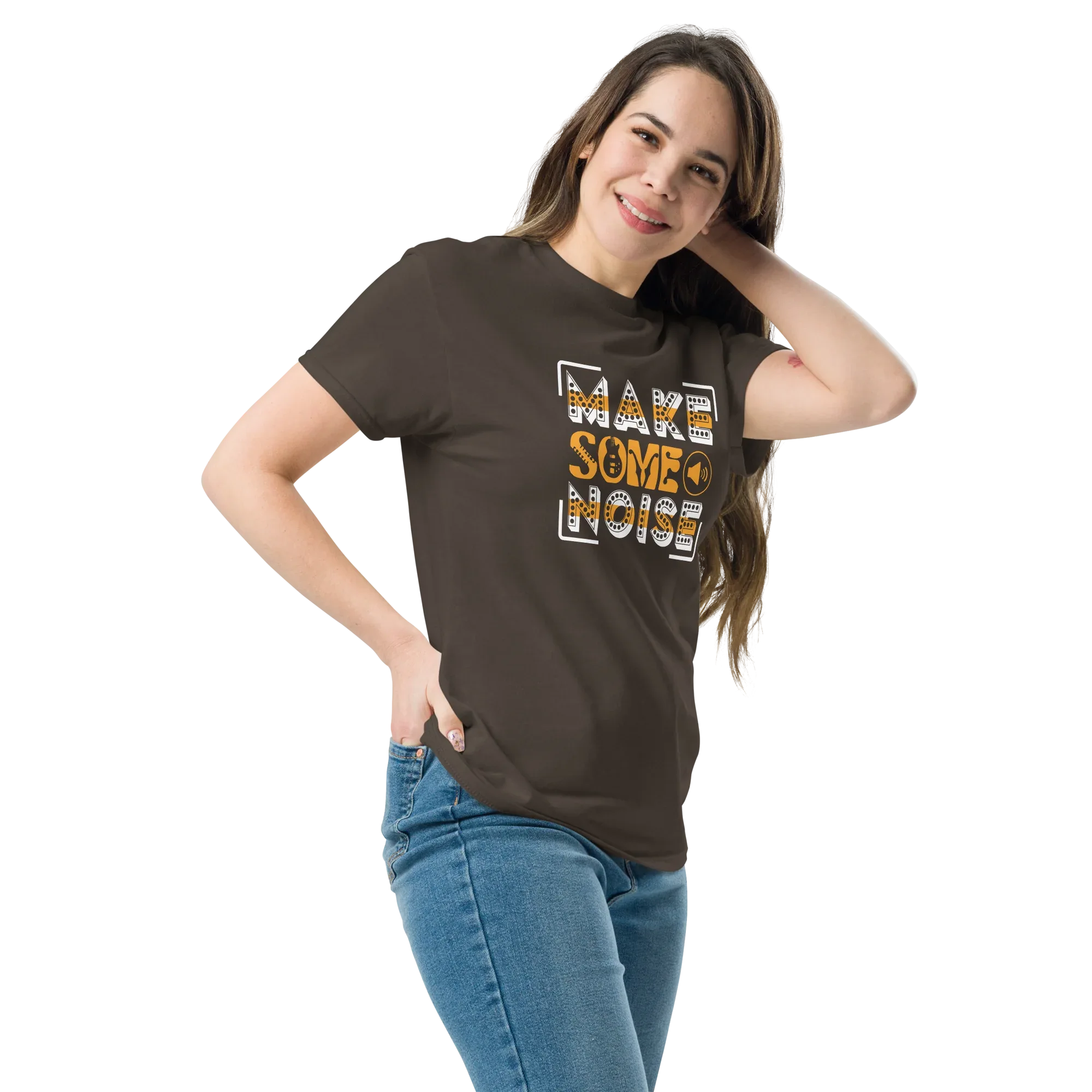 MAKE SOME NOISE unisex t-shirt - - Music t-shirts - Printoo Shop