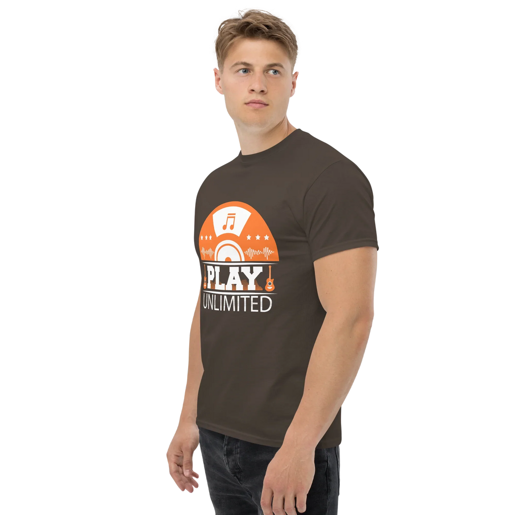 PLAY UNLIMITED unisex t-shirt - - Music t-shirts - Printoo Shop