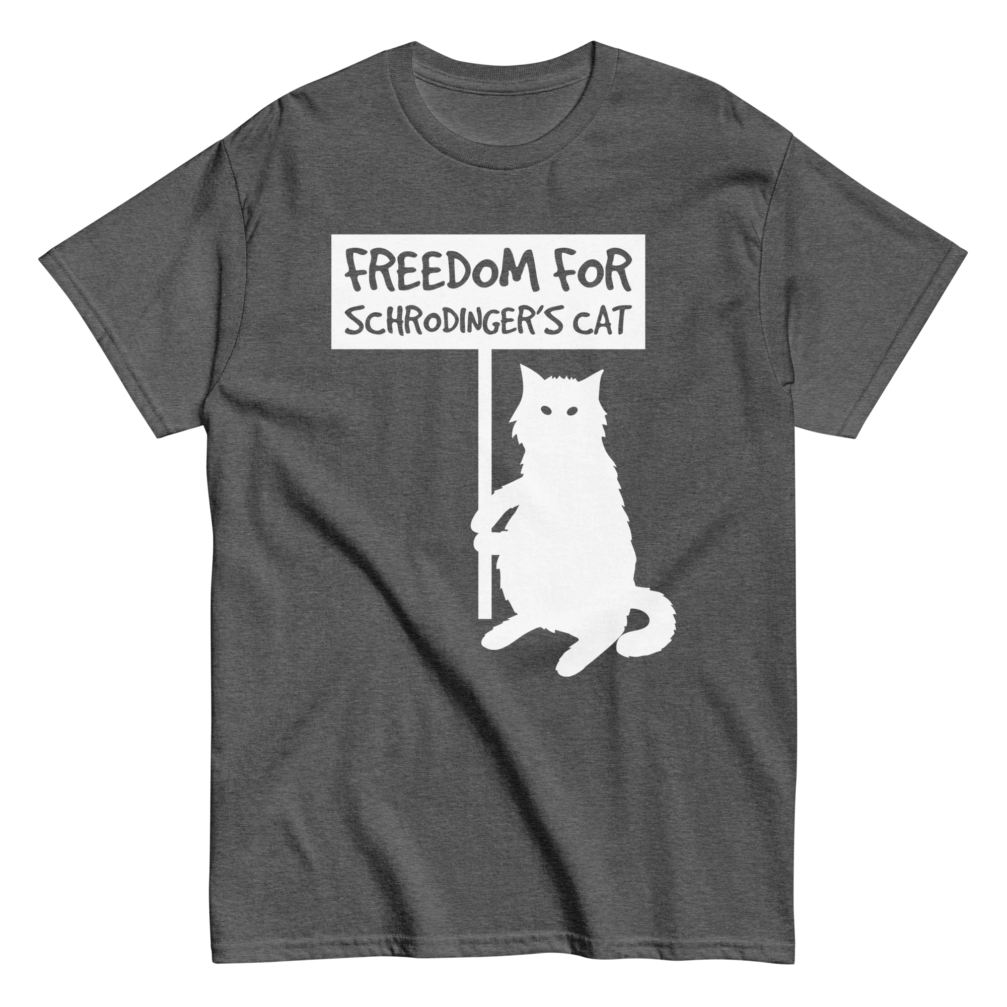 SCHRODINGER'S CAT unisex t-shirt - - Cat t-shirts - Printoo Shop