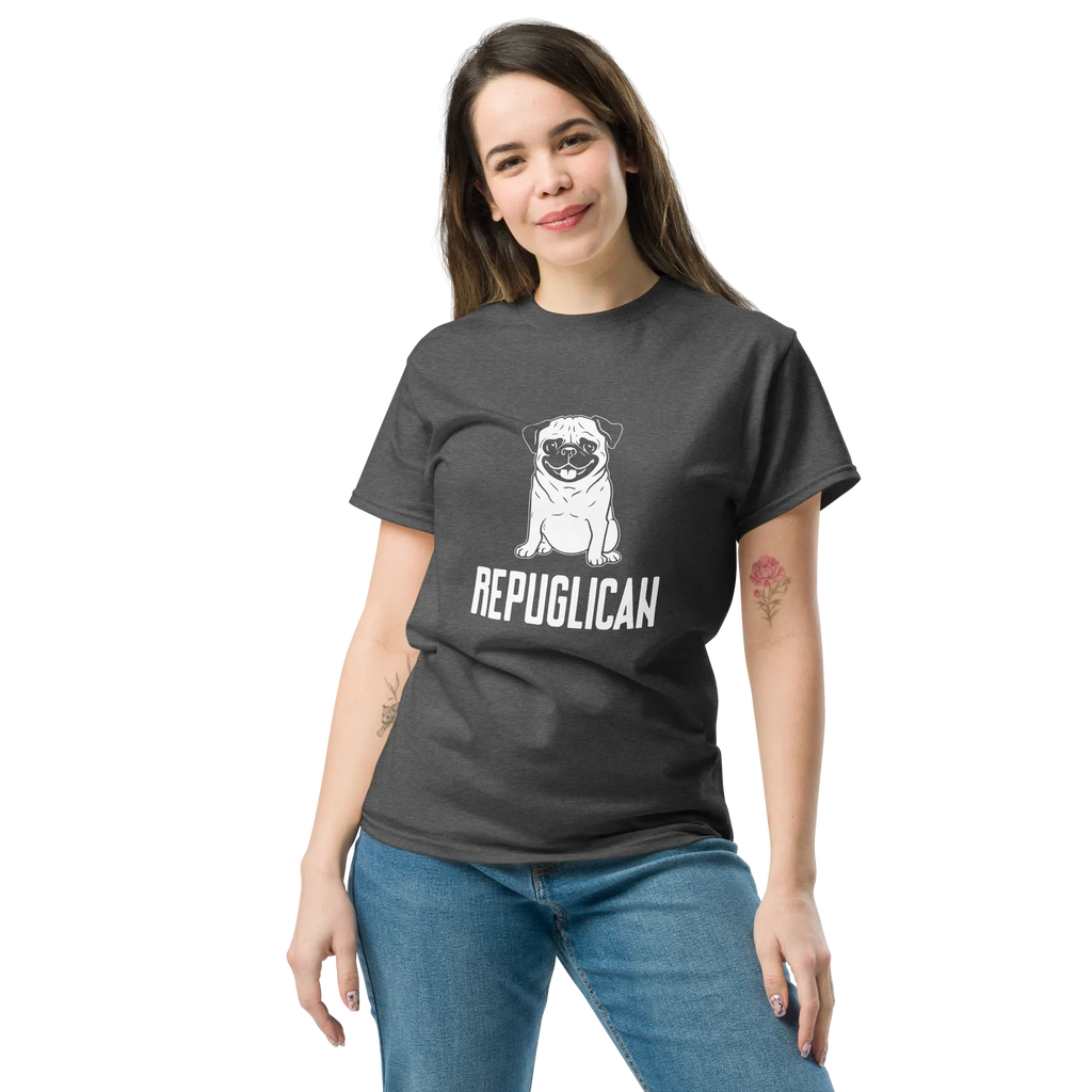 REPUGLICAN unisex t-shirt - - Dogs t-shirt - Printoo Shop