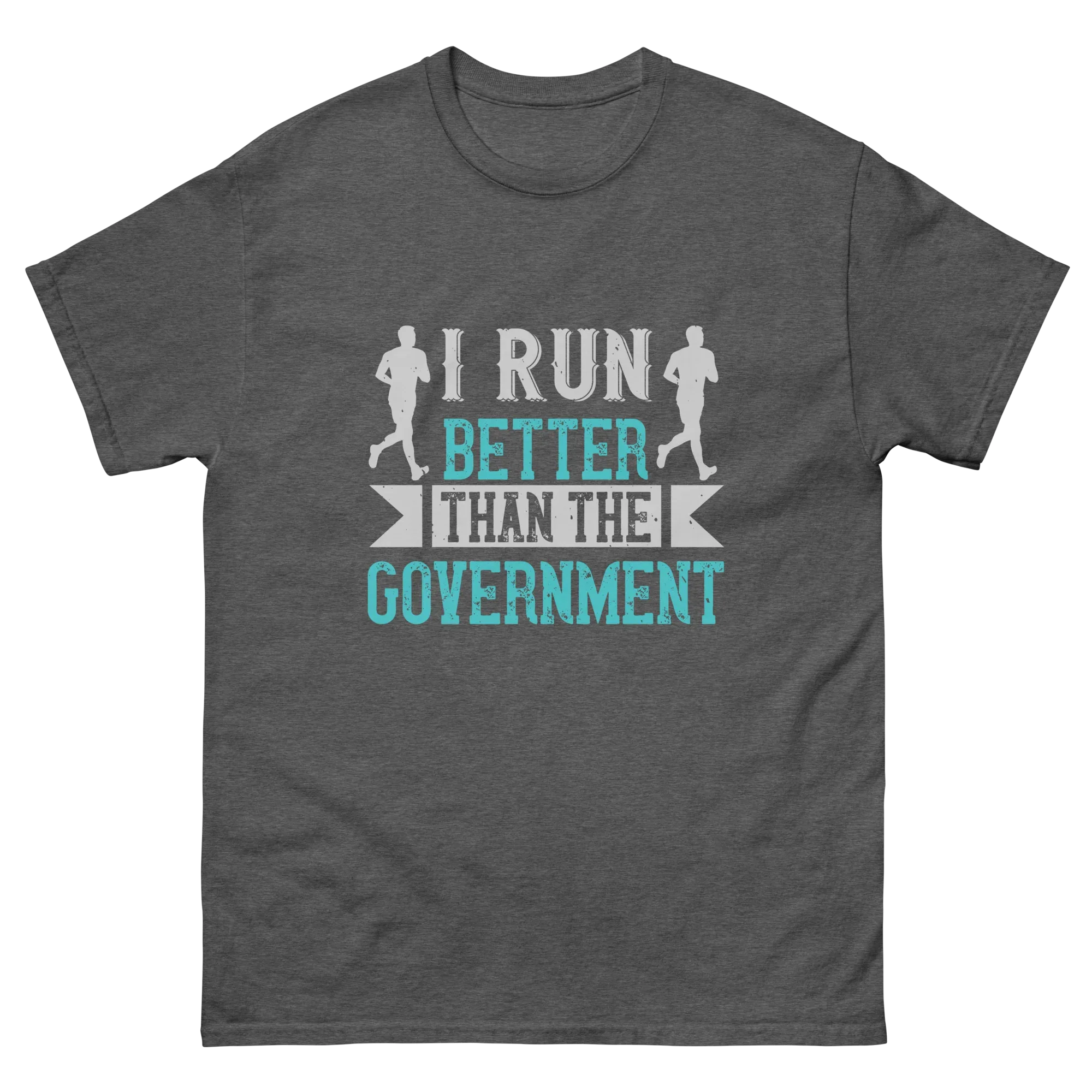 I RUN BETTER unisex t-shirt - - Running t-shirts - Printoo Shop