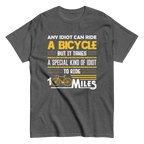 100 MILES unisex t-shirt - Printoo Shop - - bicycle, t-shirt, unisex, Unisex Classic Tee | Gildan 5000