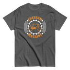 FREEDOM MACHINE unisex t-shirt - - Bicycle t-shirts - Printoo Shop