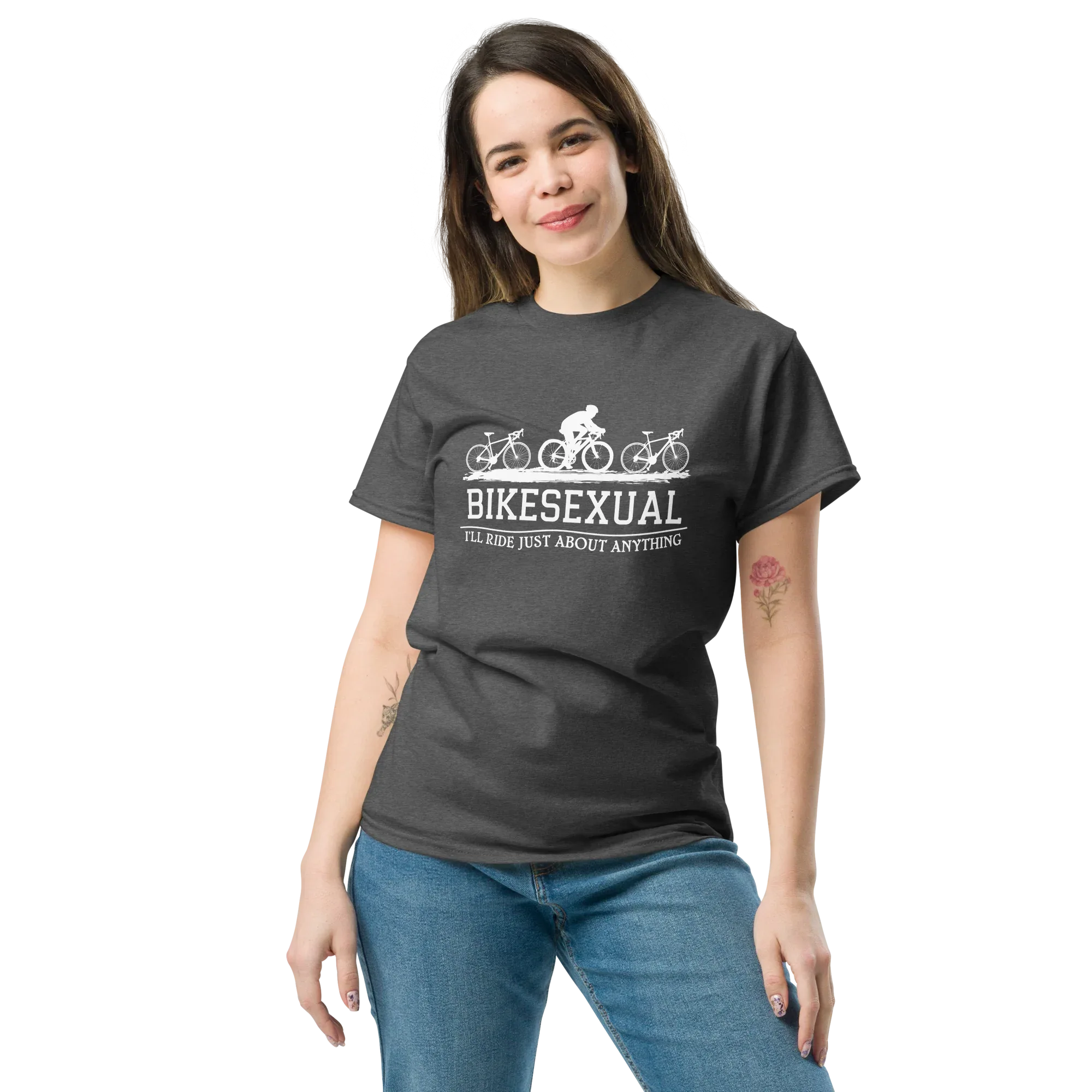 BIKESEXUAL unisex t-shirt - - Bicycle t-shirts - Printoo Shop