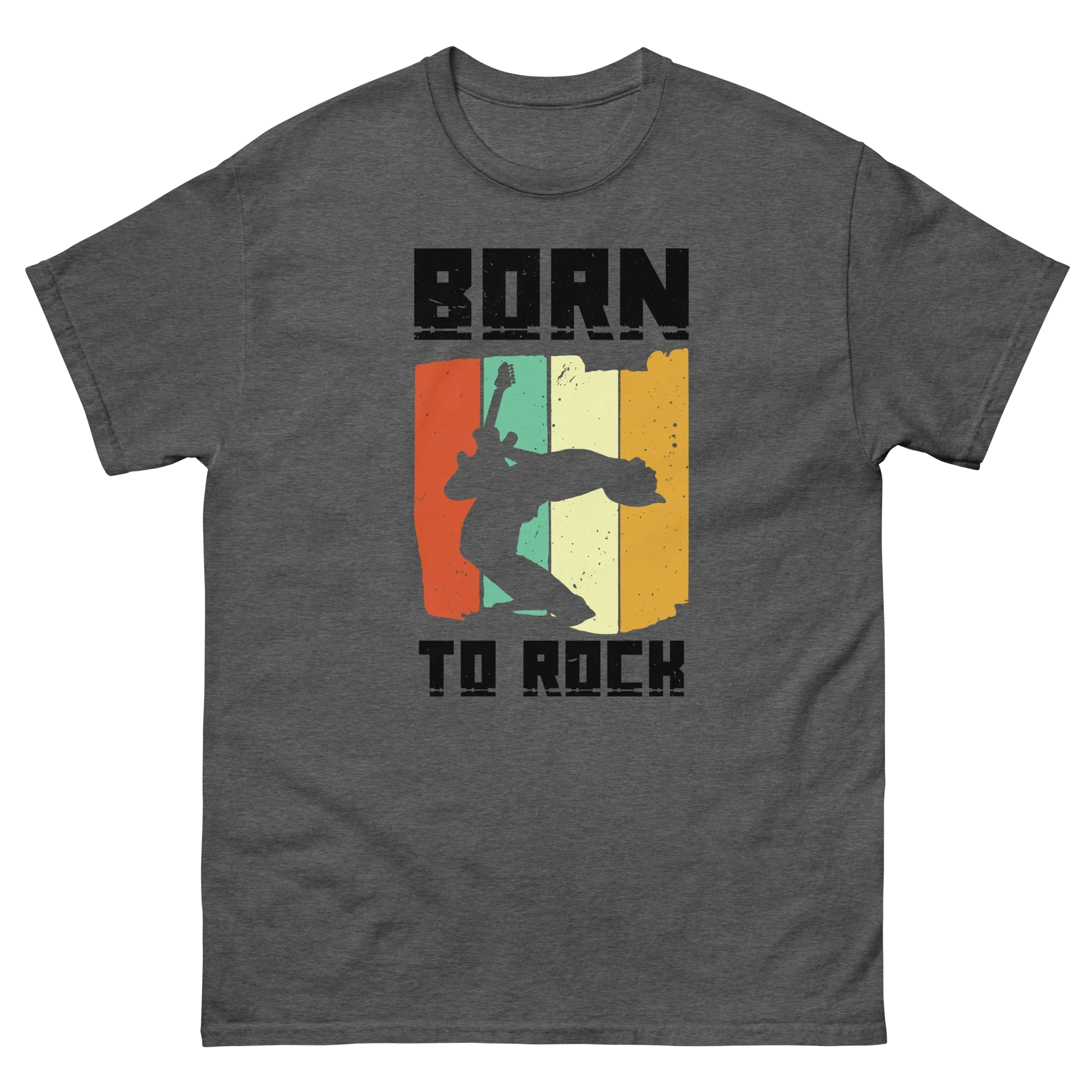 BORN TO ROCK unisex t-shirt - Printoo Shop - - 087.png, metalmusic, Music t-shirt, t-shirt, unisex, Unisex Classic Tee | Gildan 5000