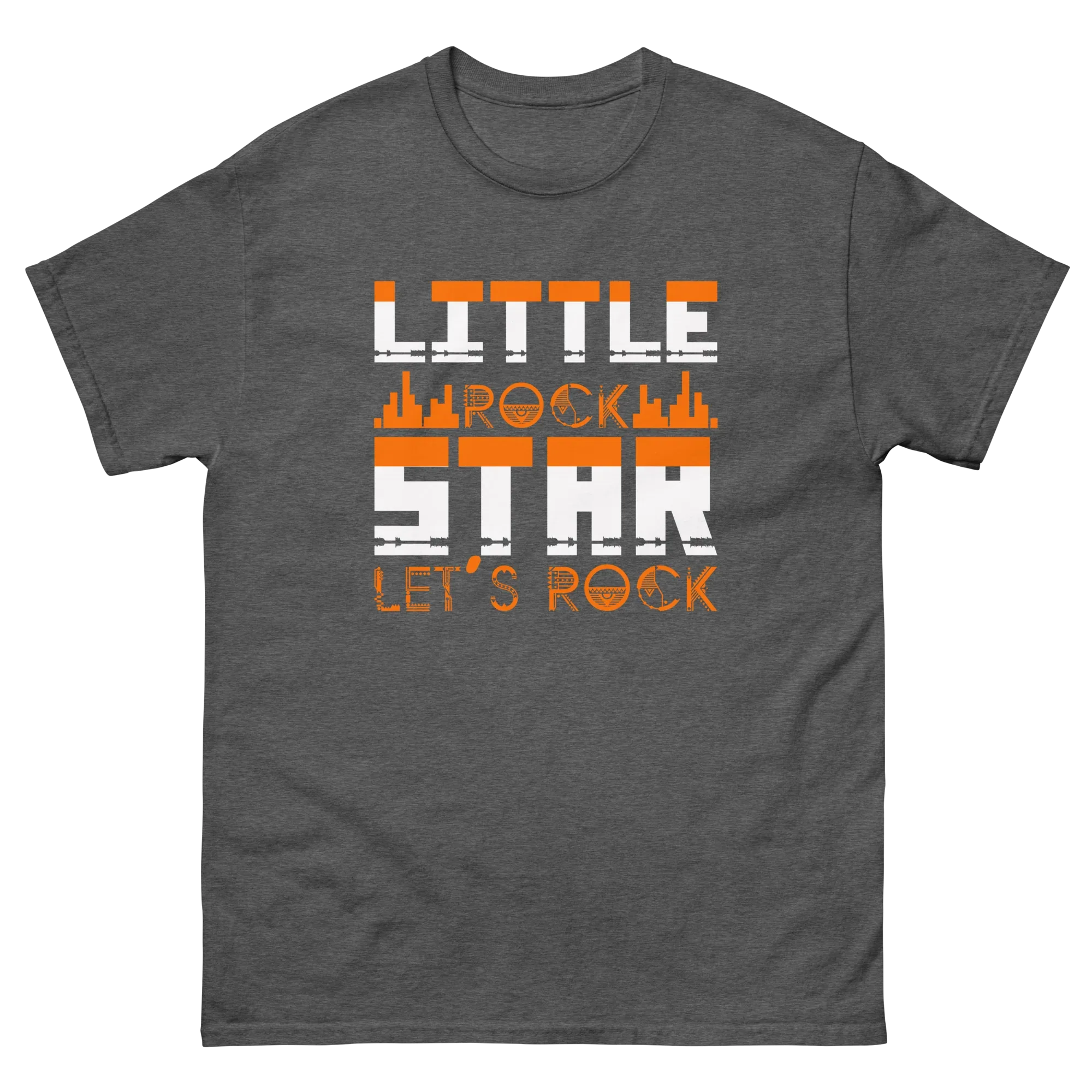 LITTLE ROCK STAR LET'S ROCK unisex classic tee - - Music t-shirts - Printoo Shop