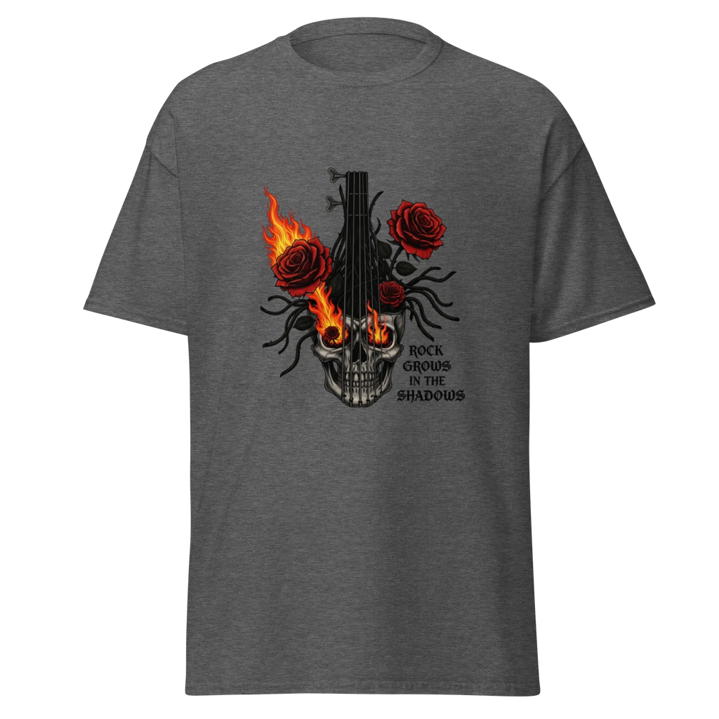 ROCK GROWS IN THE SHADOWS unisex t-shirt - - - Printoo Shop