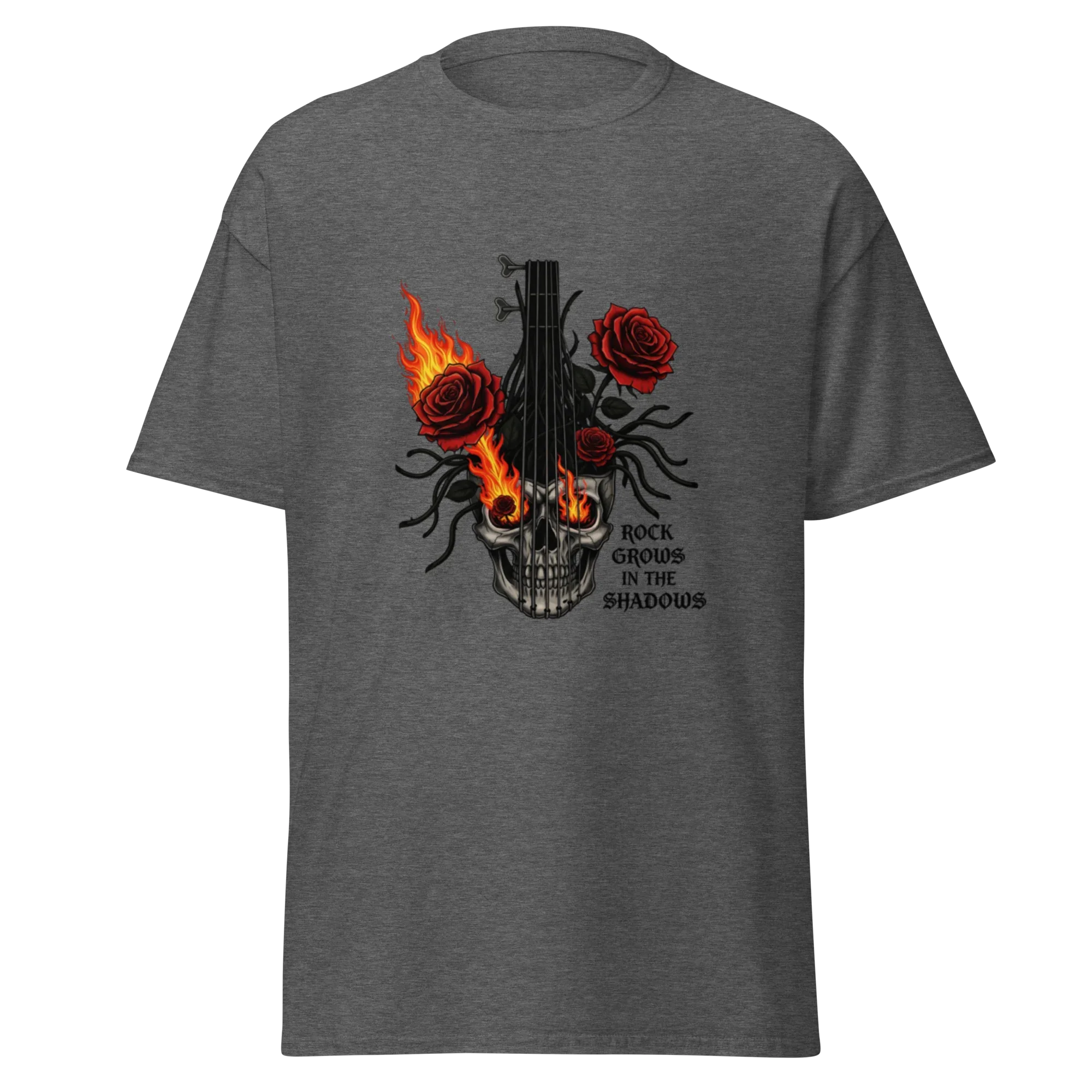 ROCK GROWS IN THE SHADOWS unisex t-shirt - - - Printoo Shop