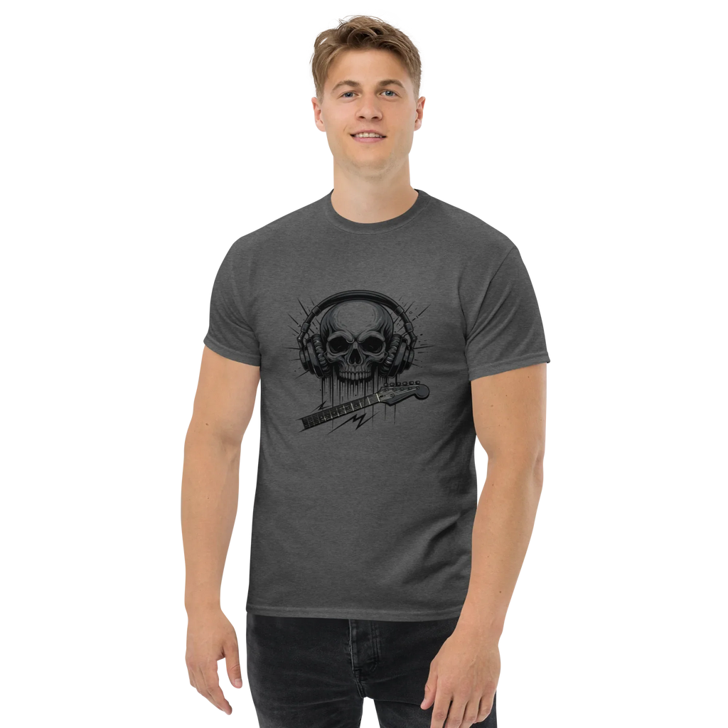 SKULL ROCK VIBES unisex t-shirt - - - Printoo Shop