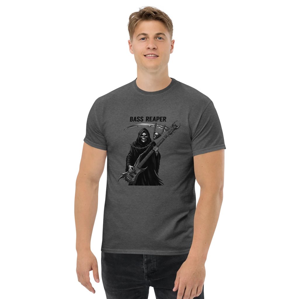 BASS REAPER unisex t-shirt - Printoo Shop - - metalmusic, Music t-shirt, t-shirt, unisex, Unisex Classic Tee | Gildan 5000