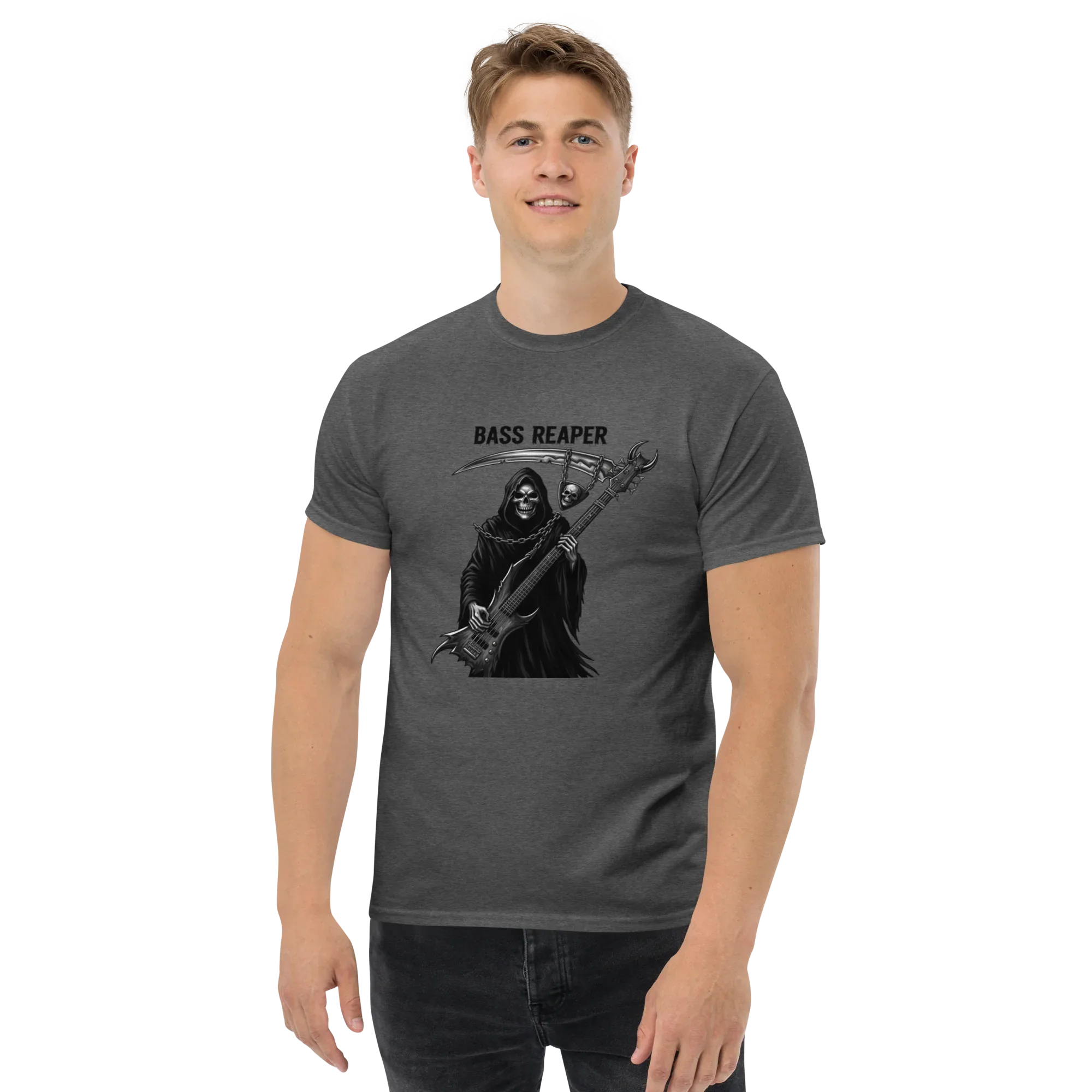BASS REAPER unisex t-shirt - Printoo Shop - - metalmusic, Music t-shirt, t-shirt, unisex, Unisex Classic Tee | Gildan 5000