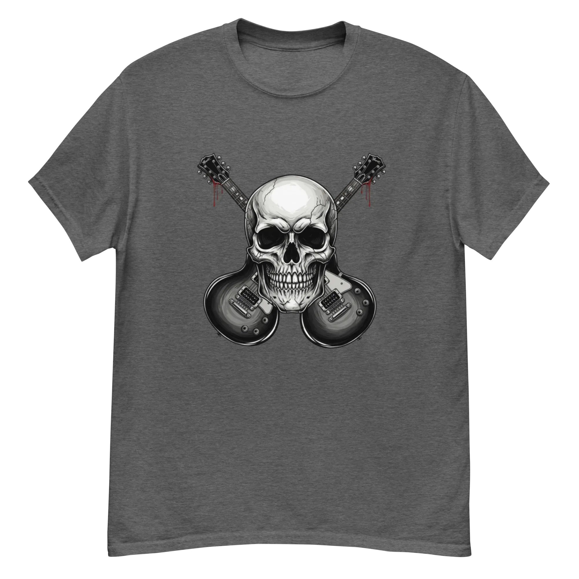 SKULL ROCK CROSS unisex t-shirt - - - Printoo Shop