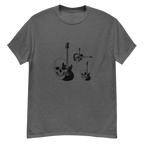 THREE SKULLS,THREE GUITARS unisex t-shirt - - - Printoo Shop