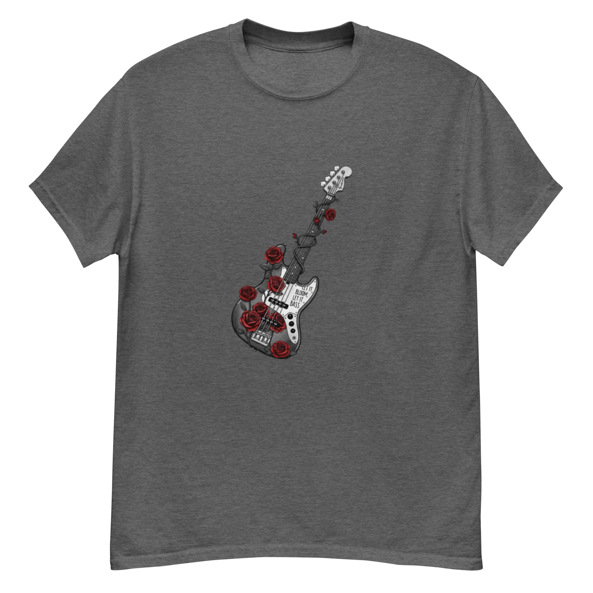 ROSE & GUITAR unisex t-shirt - - - Printoo Shop