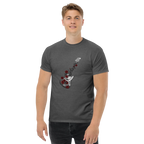 ROSE & GUITAR unisex t-shirt - - - Printoo Shop