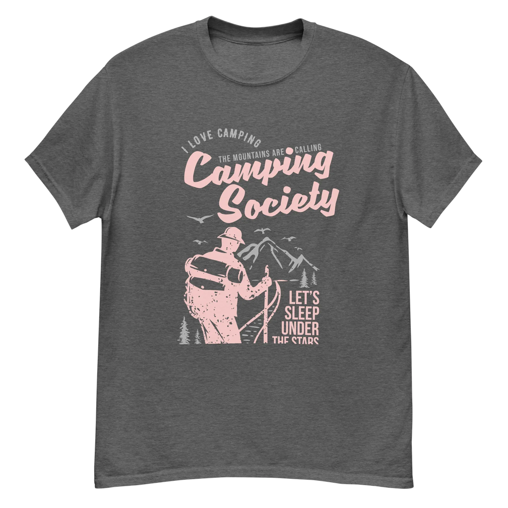 CAMPING SOCIETY unisex t-shirt - - - Printoo Shop