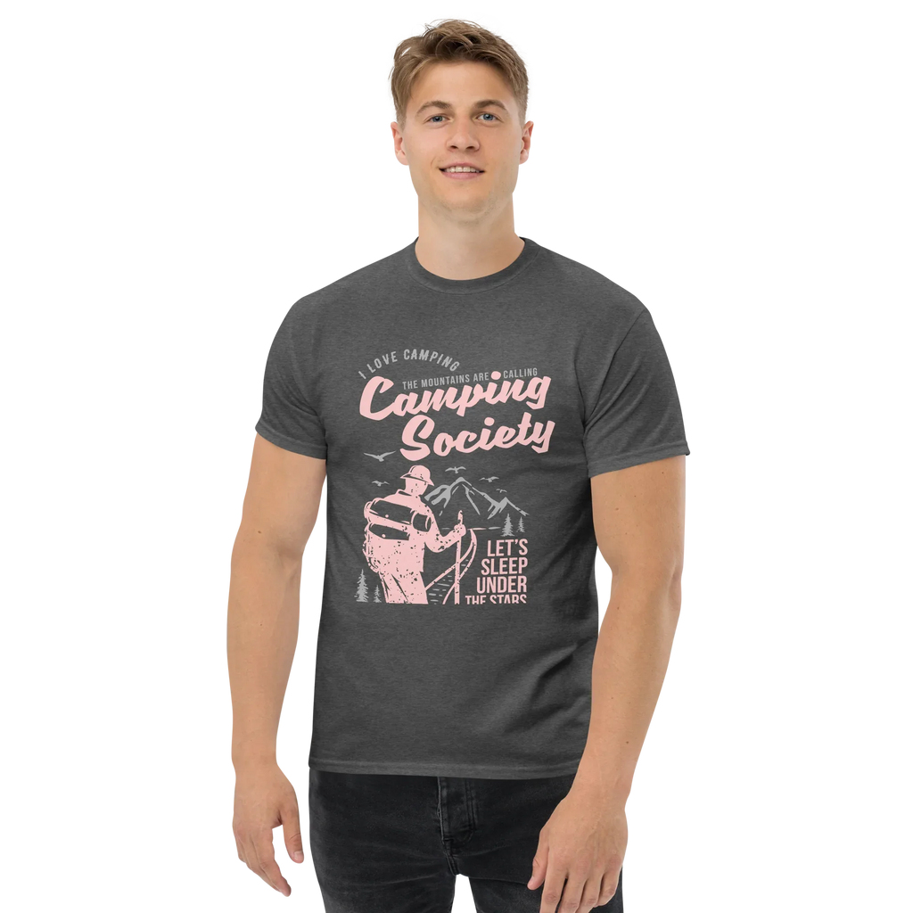 CAMPING SOCIETY unisex t-shirt - - - Printoo Shop