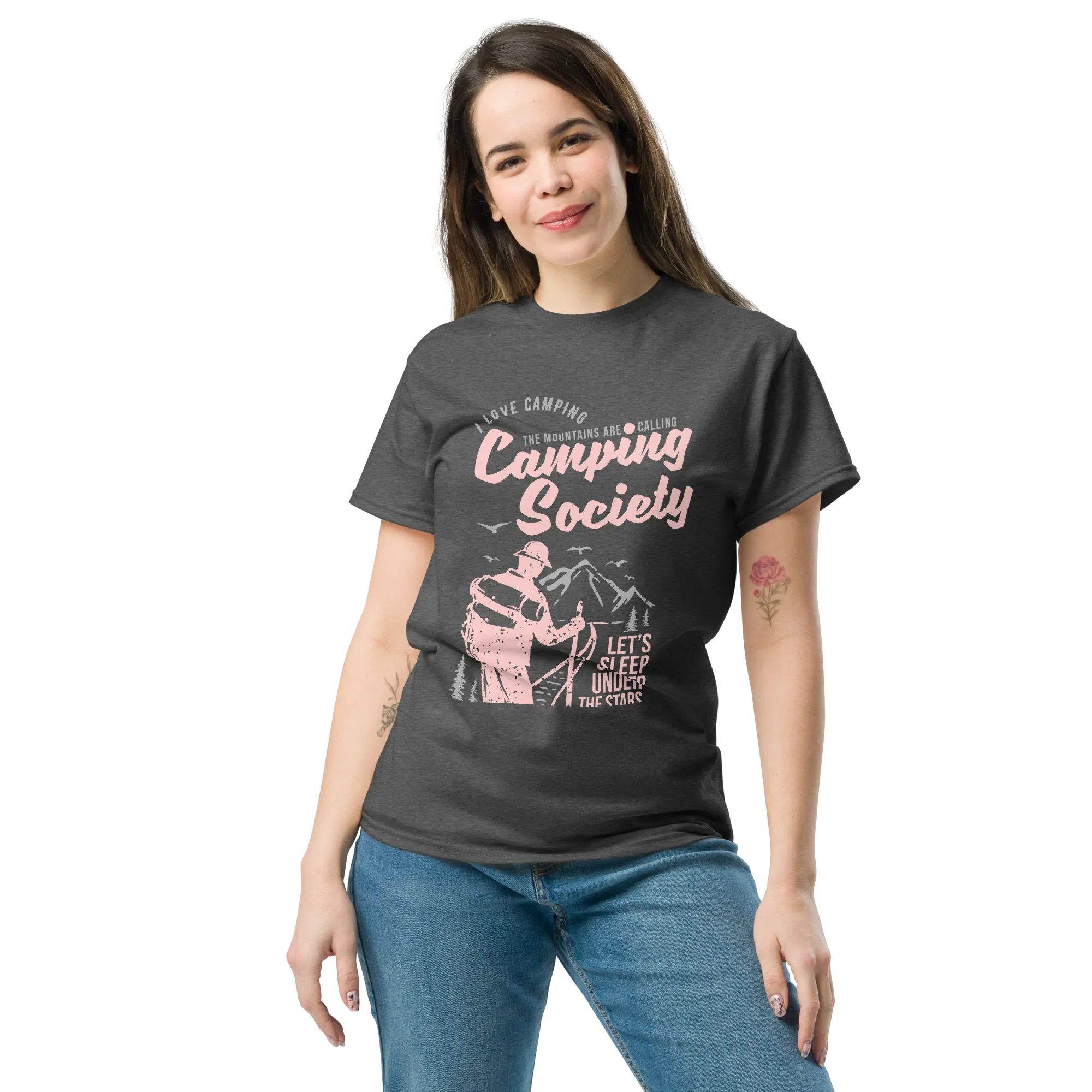 CAMPING SOCIETY unisex t-shirt - - - Printoo Shop