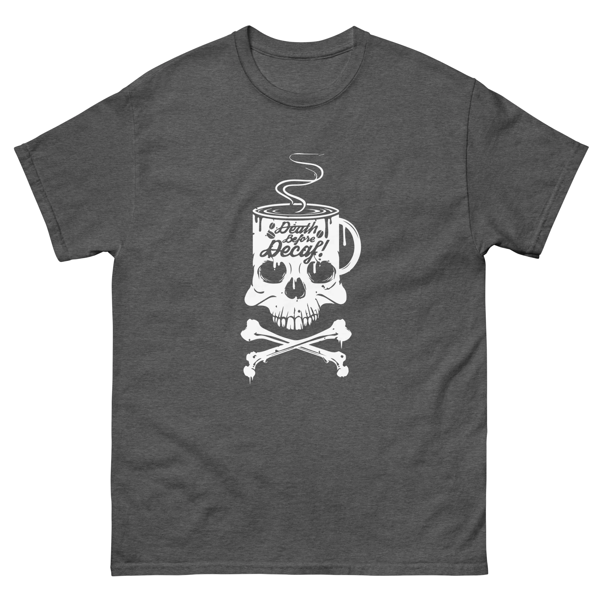 SHIRT FOR CAFFEINE ADDICTS unisex t-shirt - Printoo Shop - - t-shirt, unisex, Unisex Classic Tee | Gildan 5000