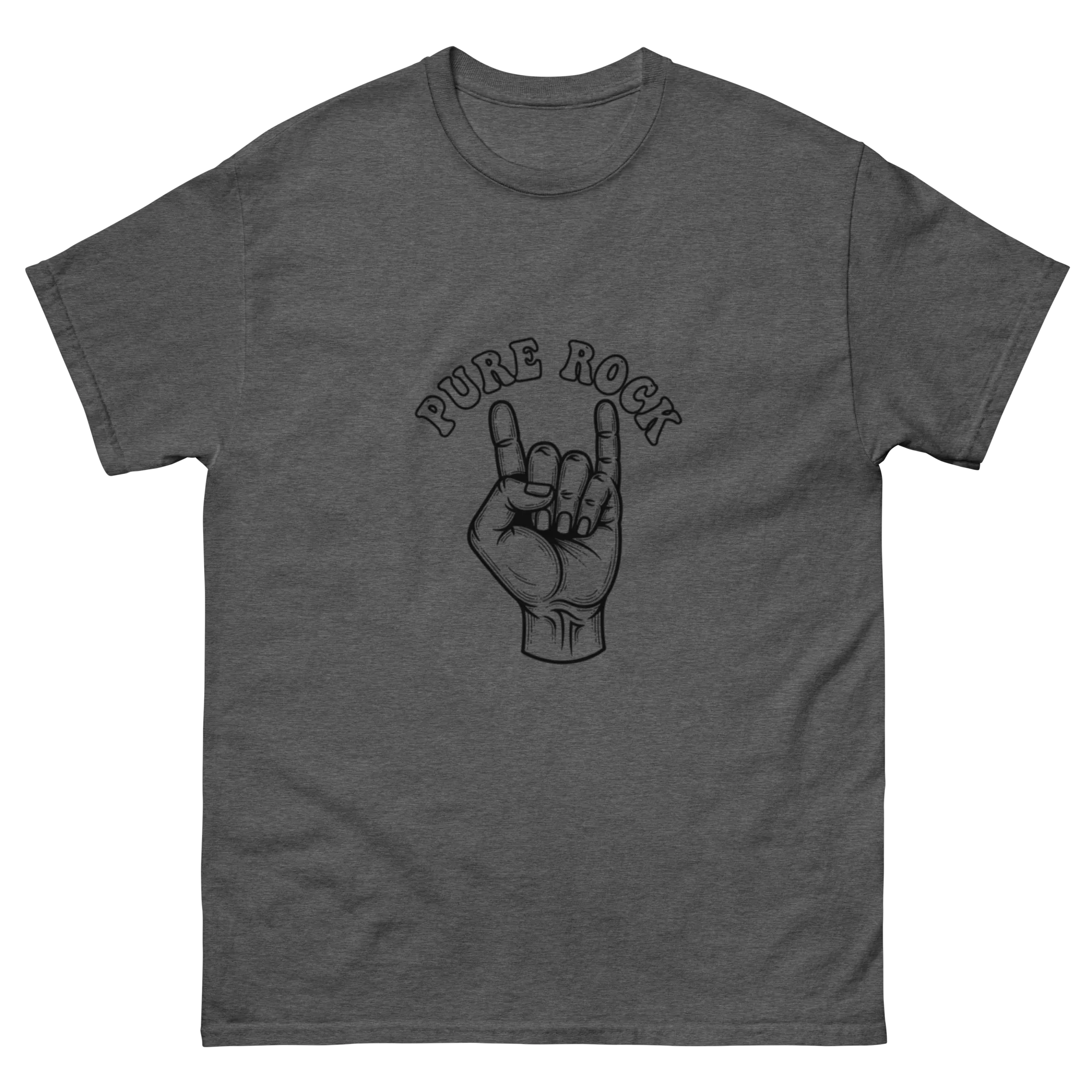 PURE ROCK HAND unisex t-shirt - Printoo Shop - - metalmusic, Music t-shirt, t-shirt, unisex, Unisex Classic Tee | Gildan 5000