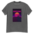 BARCELONA RETRO SYNTHWAVE unisex t-shirt - Printoo Shop - - Retro & Synthwave T-Shirts, t-shirt, unisex, Unisex Classic Tee | Gildan 5000