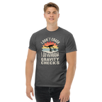 GRAVITY CHECK unisex t-shirt - - - Printoo Shop