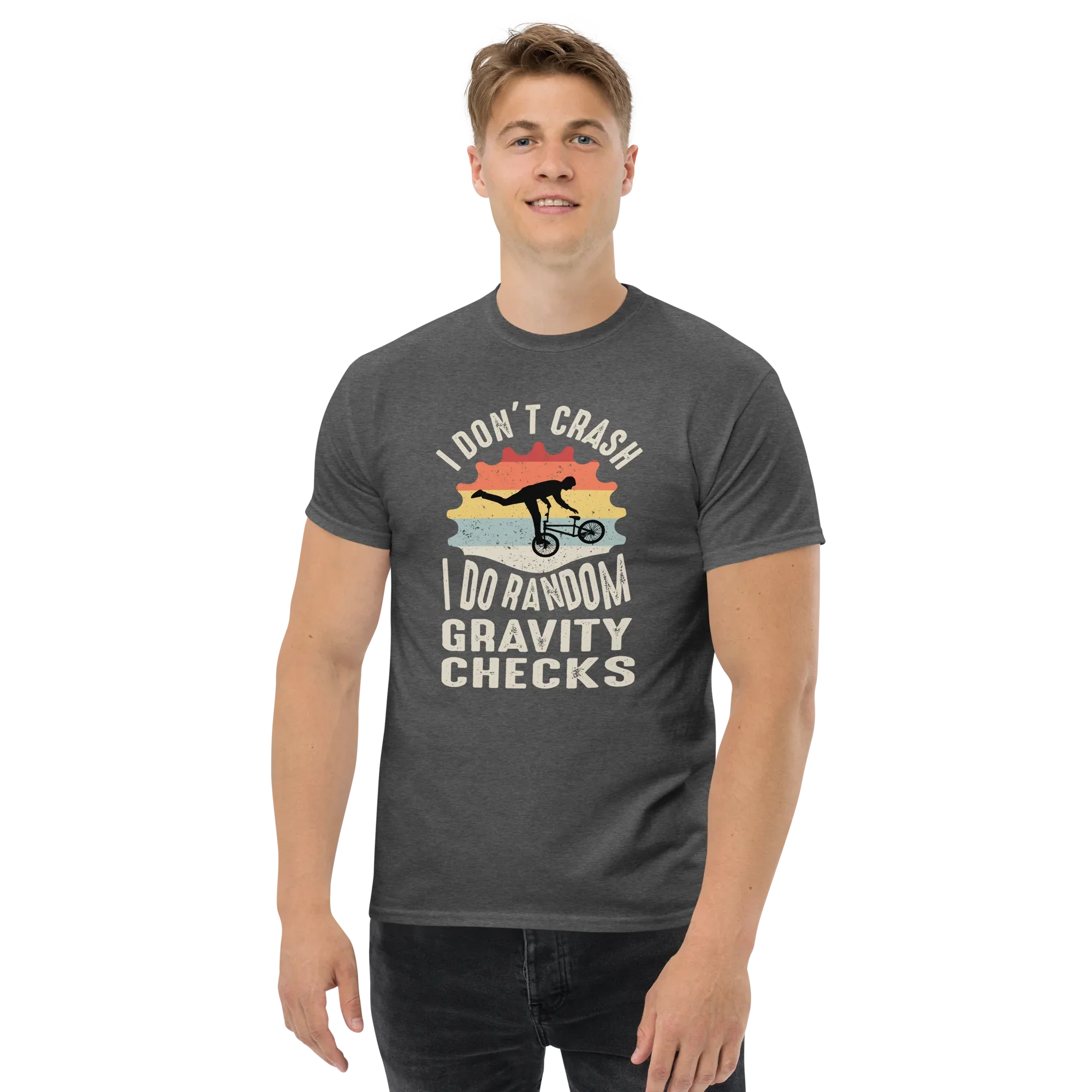 GRAVITY CHECK unisex t-shirt - - - Printoo Shop
