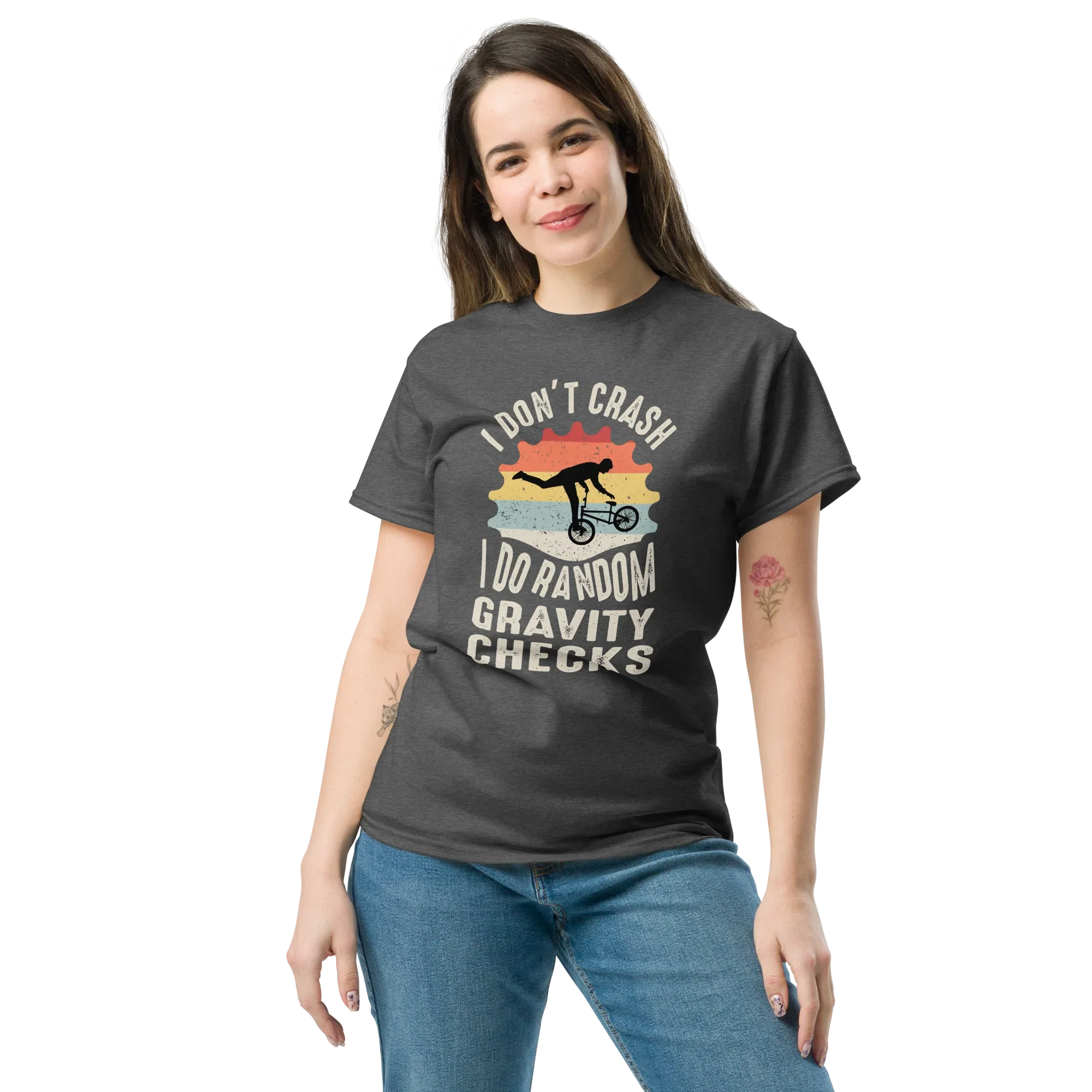 GRAVITY CHECK unisex t-shirt - - - Printoo Shop