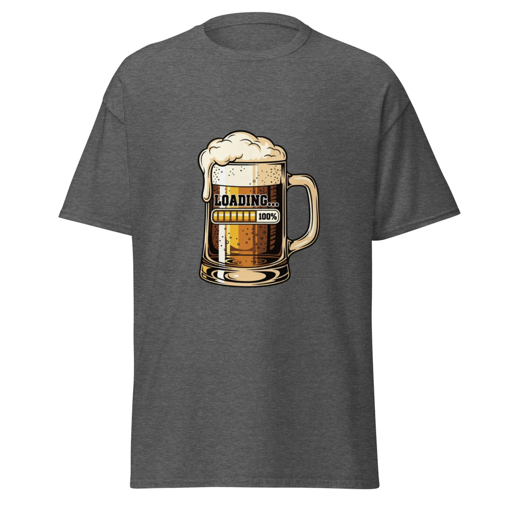 BEER LOADING unisex t-shirt - Printoo Shop - - beer, t-shirt, unisex, Unisex Classic Tee | Gildan 5000