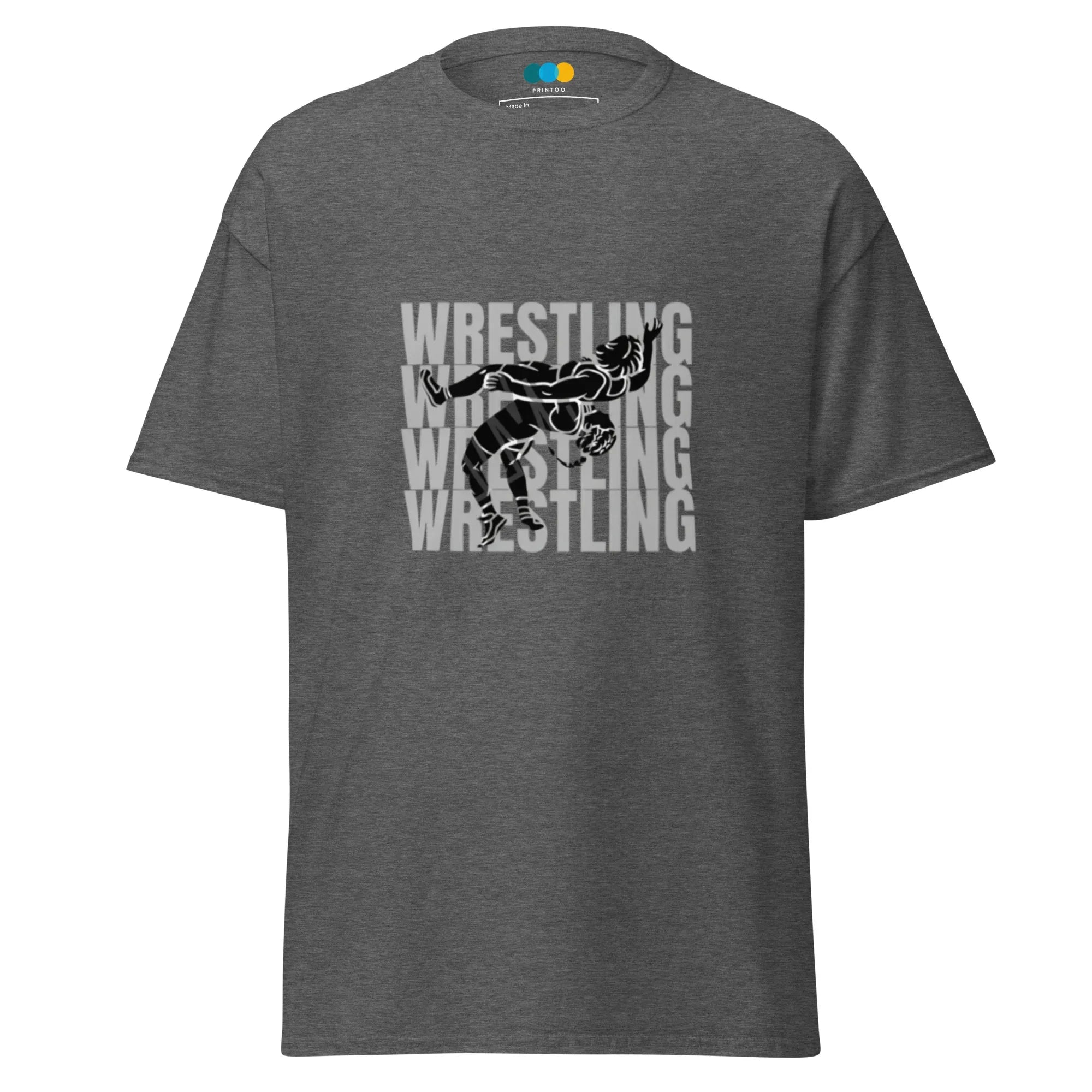 WRESTLING LIFESTYLE men’s t-shirt - Black / S - Printoo Shop - 3166081_11546