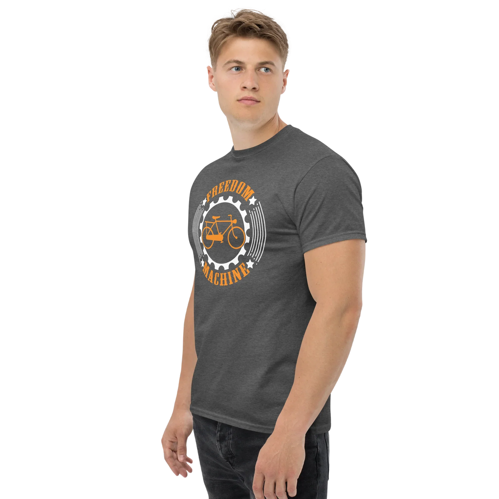 FREEDOM MACHINE unisex t-shirt - - Bicycle t-shirts - Printoo Shop