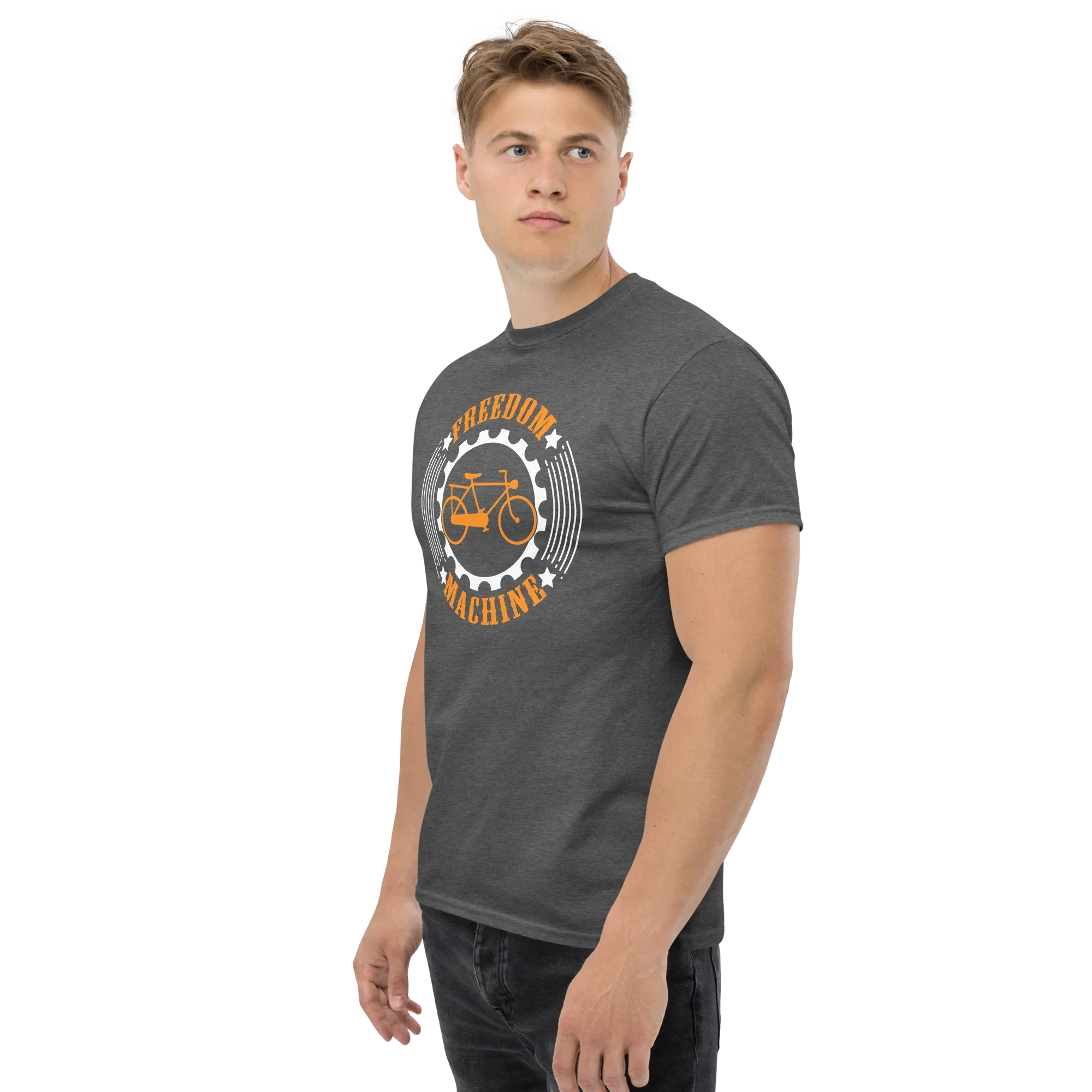 FREEDOM MACHINE unisex t-shirt - - Bicycle t-shirts - Printoo Shop