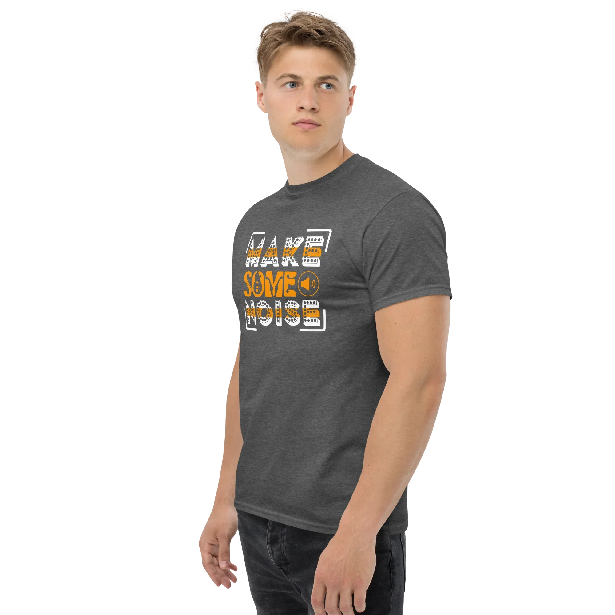 MAKE SOME NOISE unisex t-shirt - - Music t-shirts - Printoo Shop