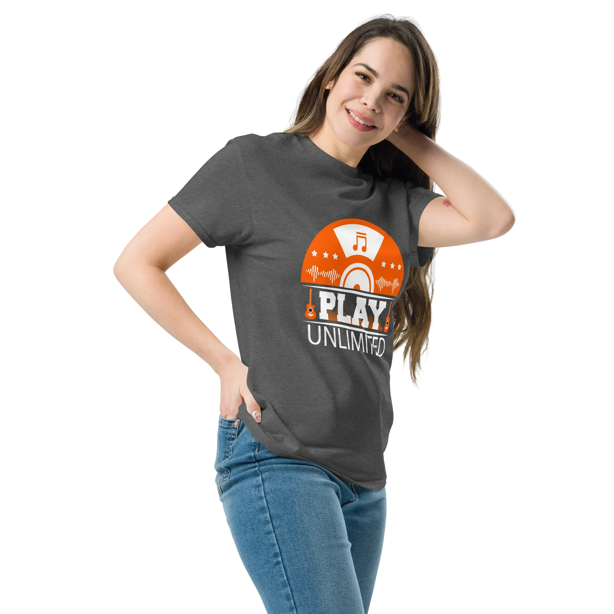 PLAY UNLIMITED unisex t-shirt - - Music t-shirts - Printoo Shop