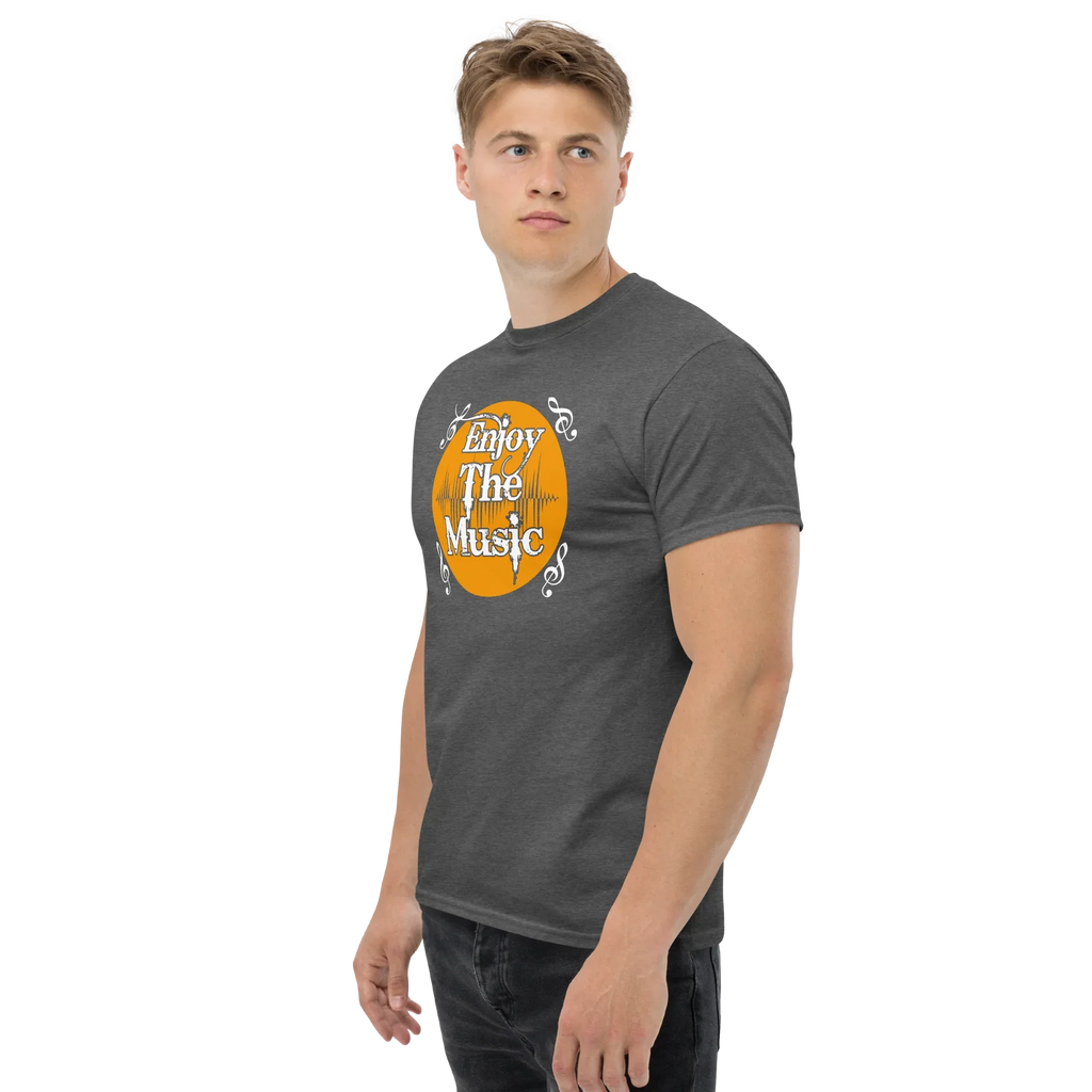 ENJOY THE MUSIC unisex t-shirt - - Music t-shirts - Printoo Shop