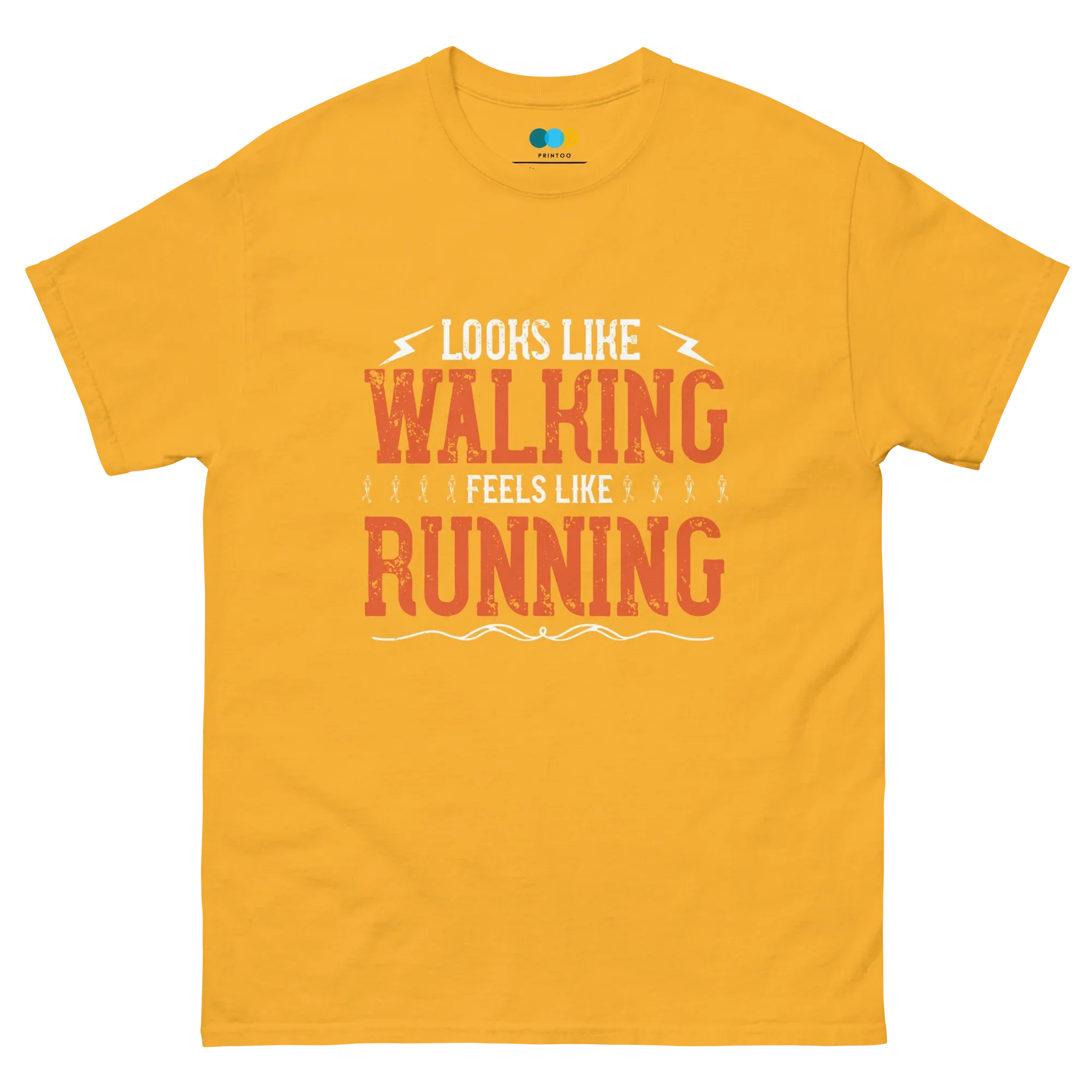 WALK-RUN FUSION unisex t-shirt - - Running - Printoo Shop